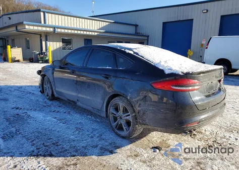 2018 Ford Fusion Sport z USA, uszkodzony, nr VIN 3FA6P0VP1JR114057